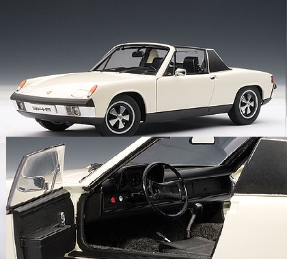 AutoArt 1/18 Porsche 911 Ivory